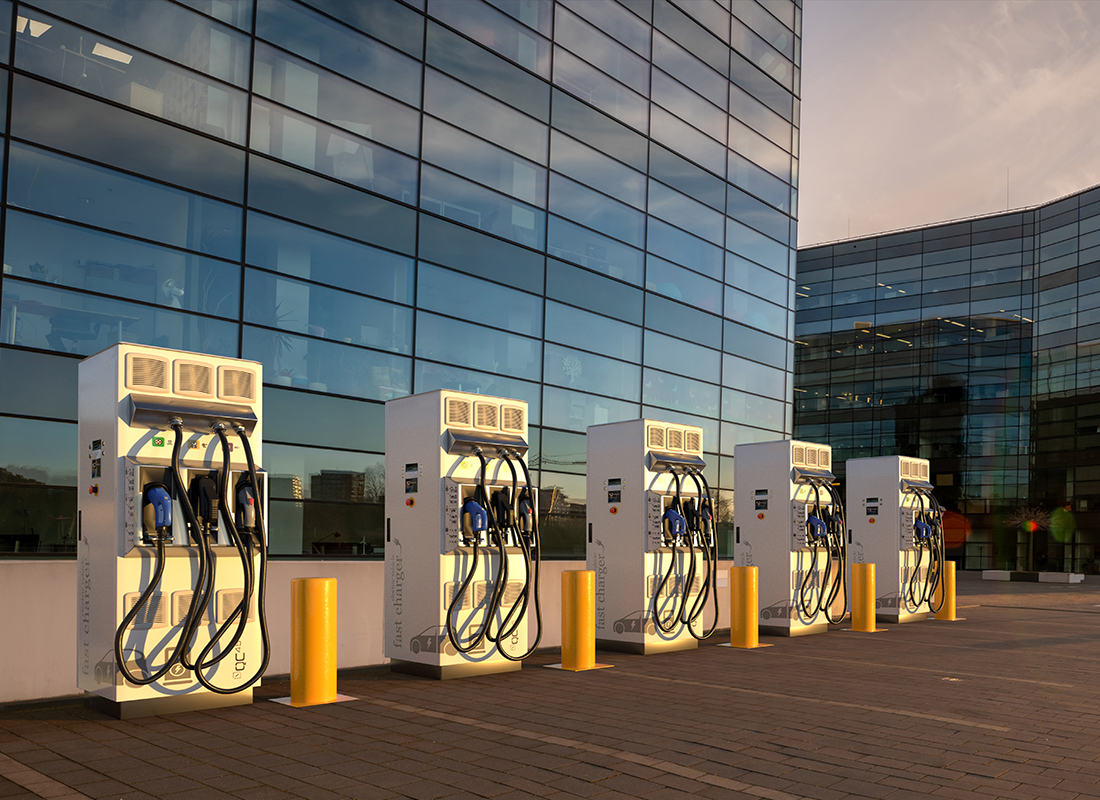 Commercial Building EV Charging